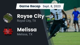 Recap: Royse City  vs. Melissa  2023