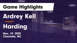 Ardrey Kell  vs Harding Game Highlights - Nov. 19, 2020