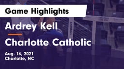 Ardrey Kell  vs Charlotte Catholic  Game Highlights - Aug. 16, 2021