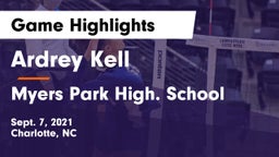 Ardrey Kell  vs Myers Park High. School Game Highlights - Sept. 7, 2021