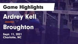 Ardrey Kell  vs Broughton Game Highlights - Sept. 11, 2021