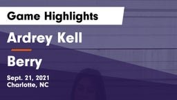 Ardrey Kell  vs Berry Game Highlights - Sept. 21, 2021