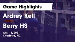 Ardrey Kell  vs Berry HS Game Highlights - Oct. 14, 2021