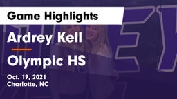 Ardrey Kell  vs Olympic HS Game Highlights - Oct. 19, 2021