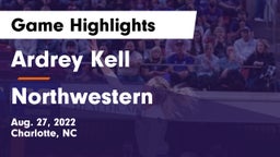 Ardrey Kell  vs Northwestern Game Highlights - Aug. 27, 2022