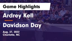 Ardrey Kell  vs Davidson Day  Game Highlights - Aug. 27, 2022