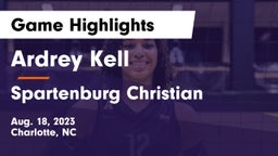 Ardrey Kell  vs Spartenburg Christian Game Highlights - Aug. 18, 2023