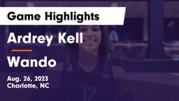 Ardrey Kell  vs Wando  Game Highlights - Aug. 26, 2023