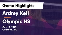 Ardrey Kell  vs Olympic HS Game Highlights - Oct. 10, 2023