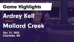 Ardrey Kell  vs Mallard Creek  Game Highlights - Oct. 21, 2023