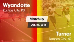 Matchup: Wyandotte High vs. Turner  2016