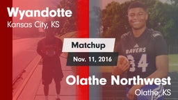Matchup: Wyandotte High vs. Olathe Northwest  2016