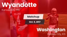 Matchup: Wyandotte High vs. Washington  2017