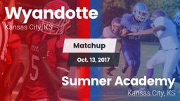 Matchup: Wyandotte High vs. Sumner Academy  2017