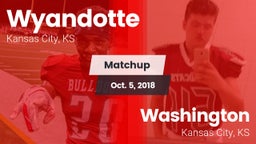 Matchup: Wyandotte High vs. Washington  2018