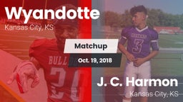 Matchup: Wyandotte High vs. J. C. Harmon  2018