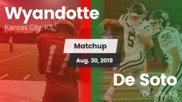 Matchup: Wyandotte High vs. De Soto  2019