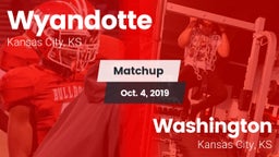 Matchup: Wyandotte High vs. Washington  2019