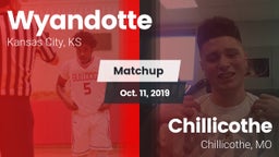 Matchup: Wyandotte High vs. Chillicothe  2019