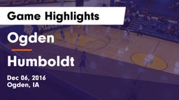 Ogden  vs Humboldt  Game Highlights - Dec 06, 2016