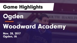 Ogden  vs Woodward Academy Game Highlights - Nov. 28, 2017