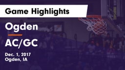 Ogden  vs AC/GC  Game Highlights - Dec. 1, 2017