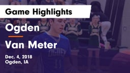 Ogden  vs Van Meter  Game Highlights - Dec. 4, 2018