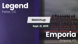 Matchup: Legend  vs. Emporia  2019