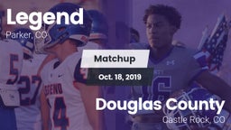 Matchup: Legend  vs. Douglas County  2019