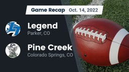Recap: Legend  vs. Pine Creek  2022