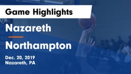 Nazareth  vs Northampton  Game Highlights - Dec. 20, 2019