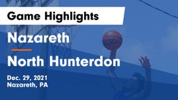 Nazareth  vs North Hunterdon  Game Highlights - Dec. 29, 2021