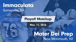 Matchup: Immaculata High vs. Mater Dei Prep 2016