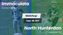 Matchup: Immaculata vs. North Hunterdon  2017