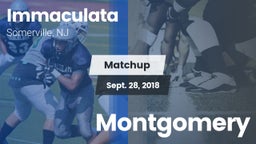 Matchup: Immaculata vs. Montgomery 2018
