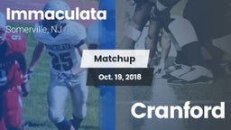 Matchup: Immaculata vs. Cranford 2018