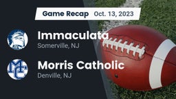 Recap: Immaculata  vs. Morris Catholic  2023