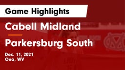 Cabell Midland  vs Parkersburg South  Game Highlights - Dec. 11, 2021