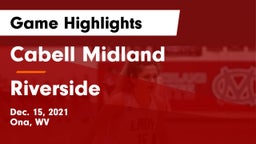 Cabell Midland  vs Riverside Game Highlights - Dec. 15, 2021