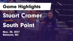 Stuart Cramer vs South Point Game Highlights - Nov. 20, 2017