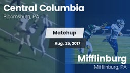 Matchup: Central Columbia vs. Mifflinburg  2017