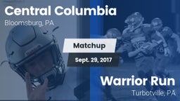 Matchup: Central Columbia vs. Warrior Run  2017