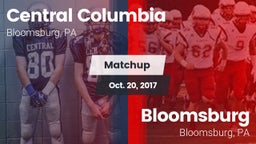 Matchup: Central Columbia vs. Bloomsburg  2017