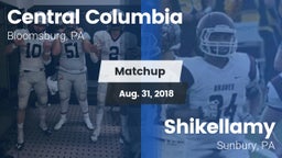 Matchup: Central Columbia vs. Shikellamy  2018
