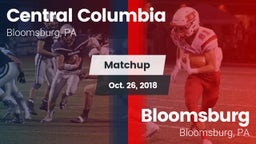 Matchup: Central Columbia vs. Bloomsburg  2018