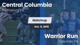 Matchup: Central Columbia vs. Warrior Run  2019