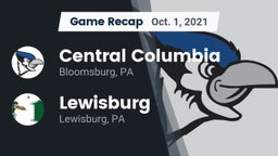 Recap: Central Columbia  vs. Lewisburg  2021