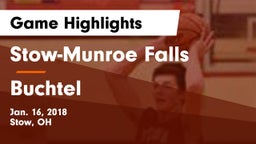 Stow-Munroe Falls  vs Buchtel  Game Highlights - Jan. 16, 2018