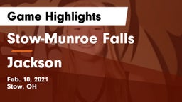 Stow-Munroe Falls  vs Jackson  Game Highlights - Feb. 10, 2021