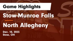 Stow-Munroe Falls  vs North Allegheny  Game Highlights - Dec. 10, 2023
